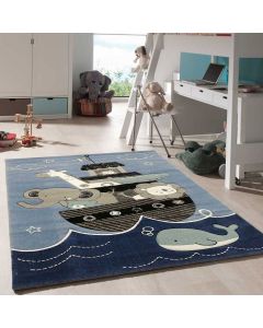 Tapis ETELDA bleu