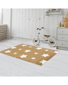Tapis BULJI camel, crème