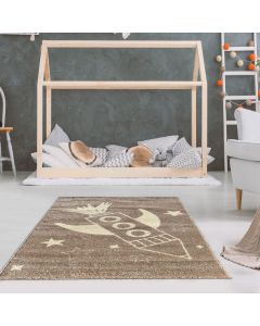 Tapis FUSEE taupe