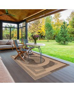 Tapis JUTE ART 7 beige, noir 