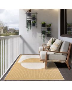 Tapis EX1 MONE REVERSIBLE jaune 