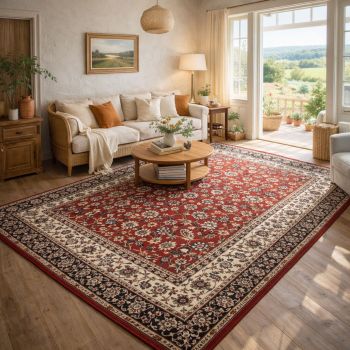 Tapis d'orient NOMED rouge