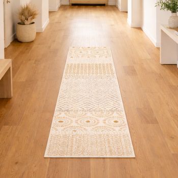 Tapis de couloir berbère ORIENVAG crème