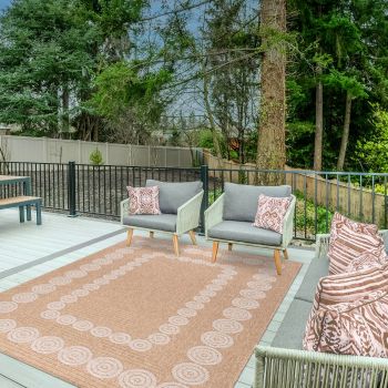 Tapis JUTE ART 8 beige, blanc 